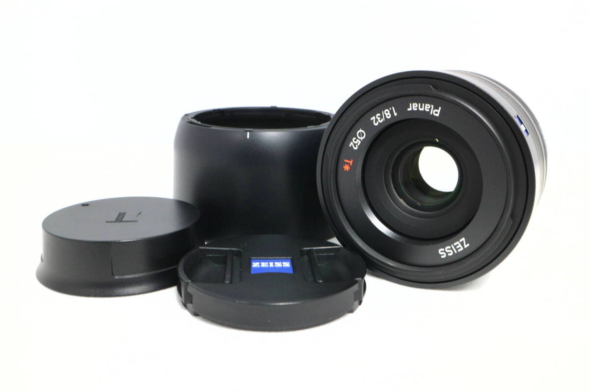 【動作未確認】Carl Zeiss Touit 32mm F1.8 Planar T* カールツァイス プラナー 単焦点レンズ ミラーレス用 未清掃 現状品 Y336