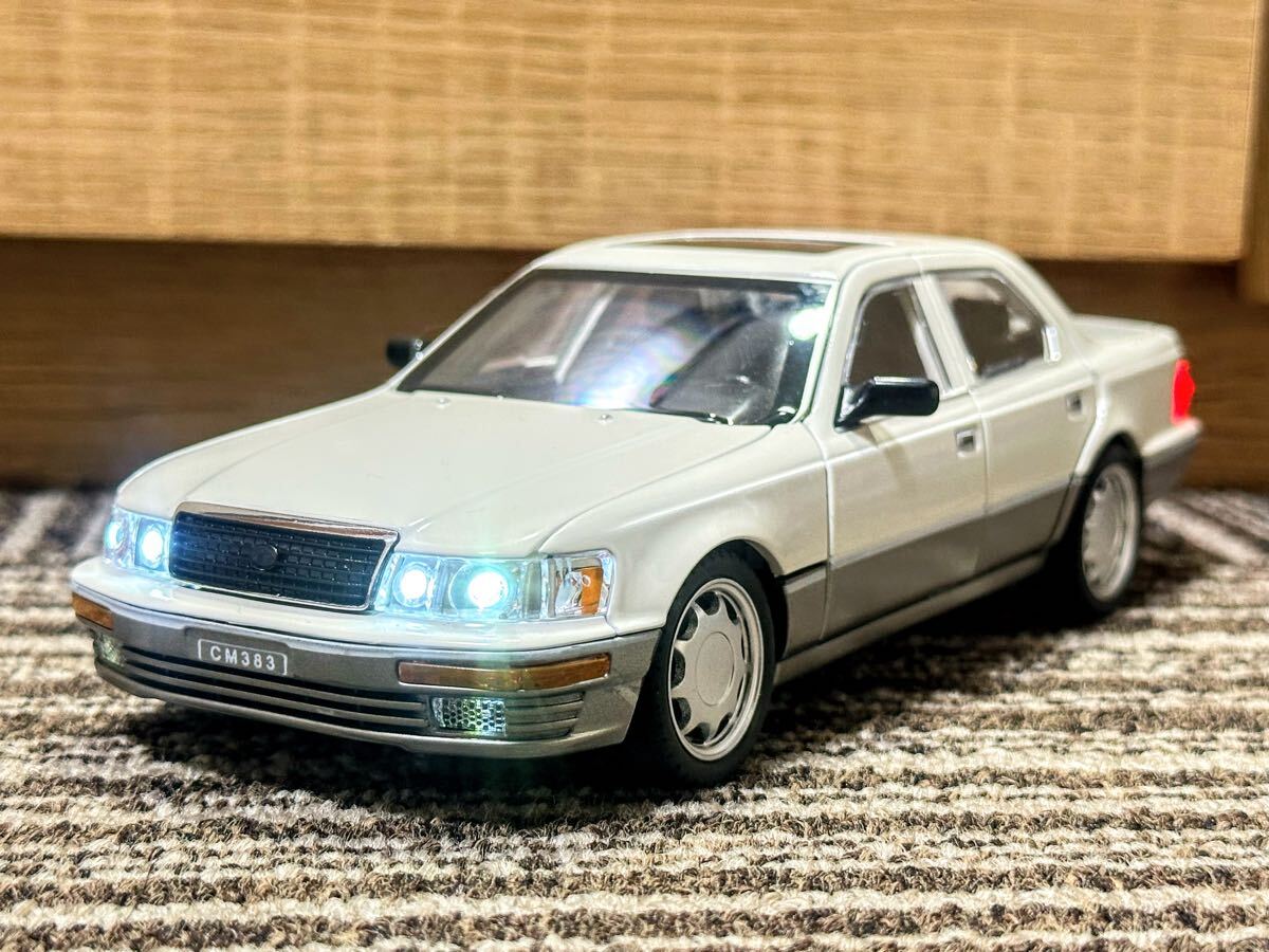 1/24スケール トヨタ セルシオ レクサス LS400 Toyota Celsior ミニカー ドア全開閉 ライト稼働 Lexus 稀少 10