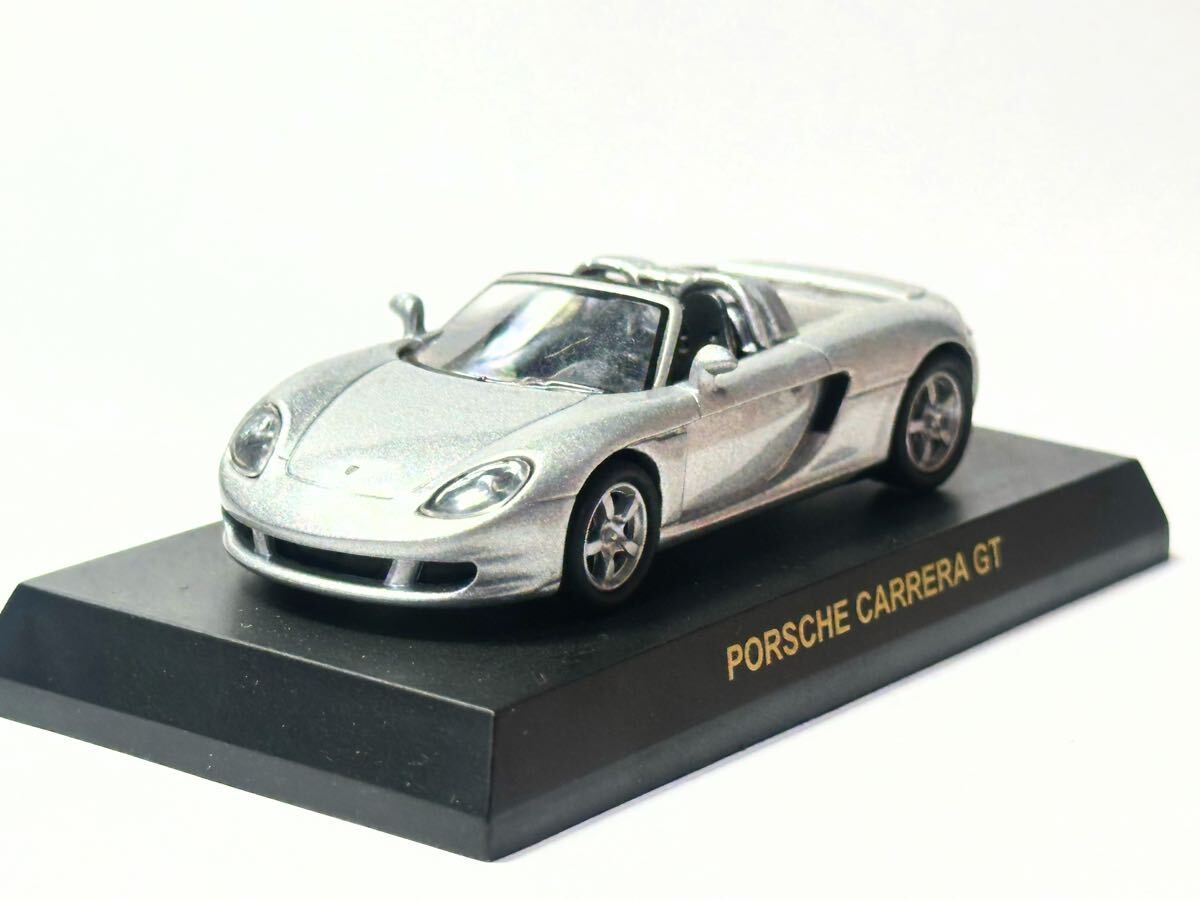 京商　1/64 ポルシェ カレラ GT (シルバー) KYOSHO CVS PORSCHE MINICAR COLLECTION 3 Carrera