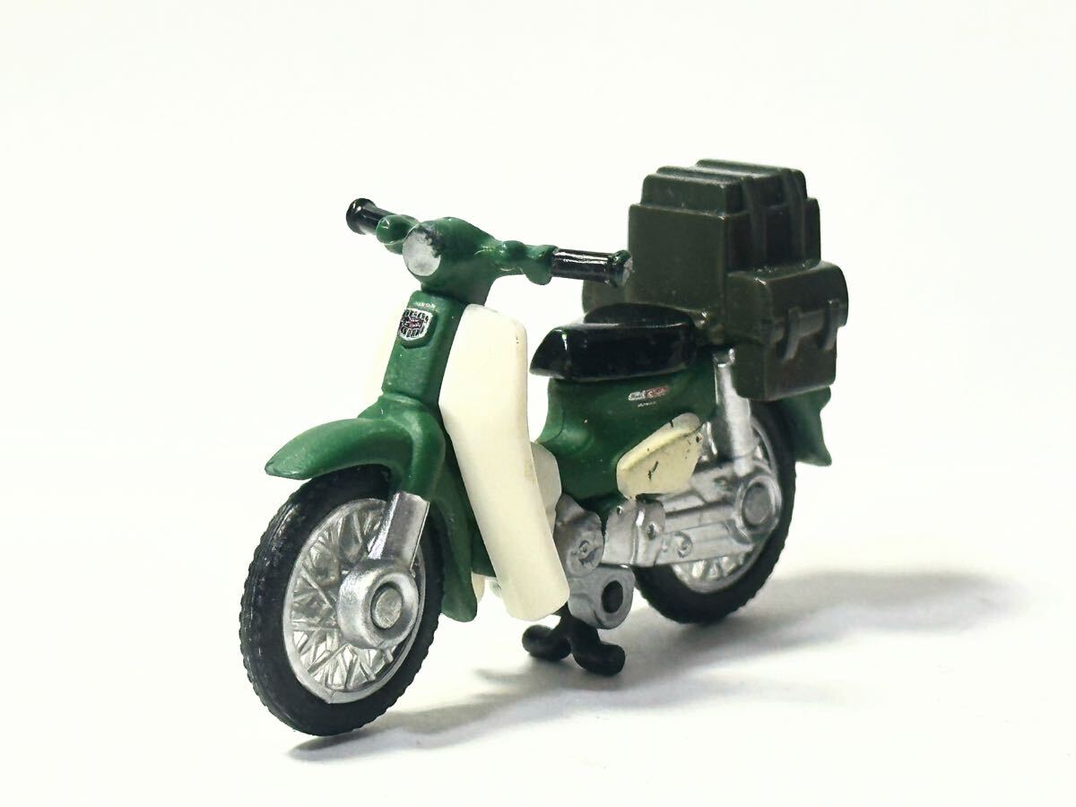 稀少　トミカ ホンダ スーパーカブ キャンプ仕様 オートキャンプセット 2022年　グリーン　緑　ミニカー まとめ ギフト バイク