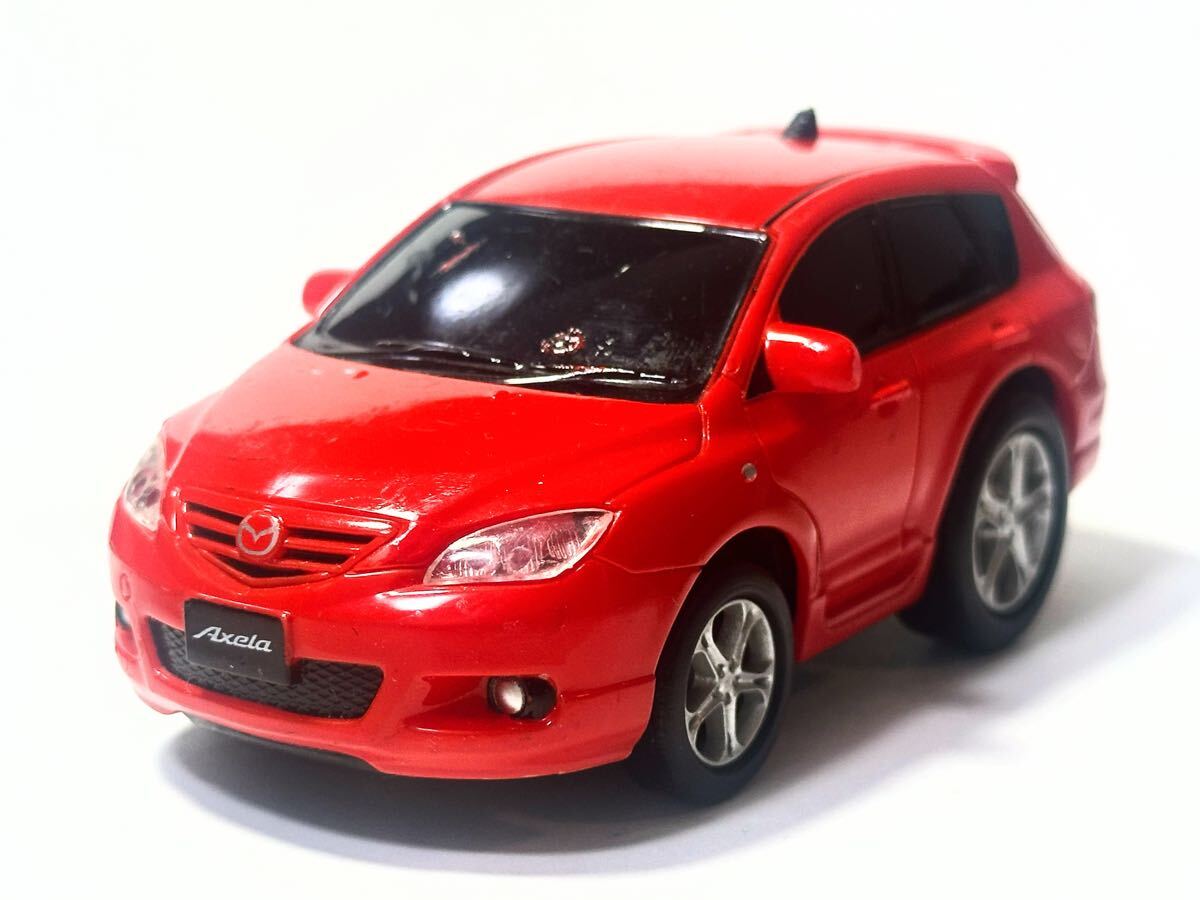 ドライブタウン マツダ アクセラ プルバックミニカー 赤 Mazda BK スポーツ