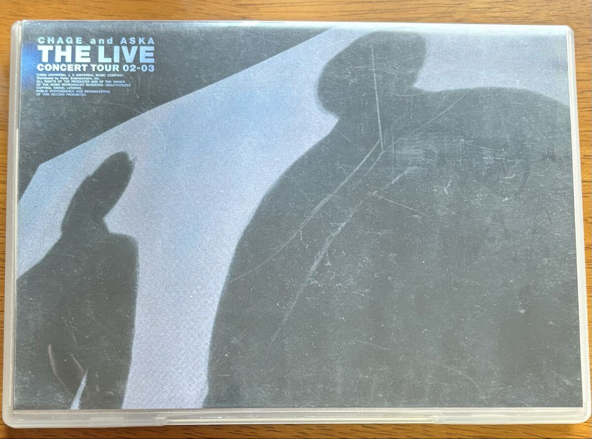 最安　セル版 DVD THE LIVE CHAGE and ASKA concert tour 02-03 チャゲ　アスカ　チャゲアス