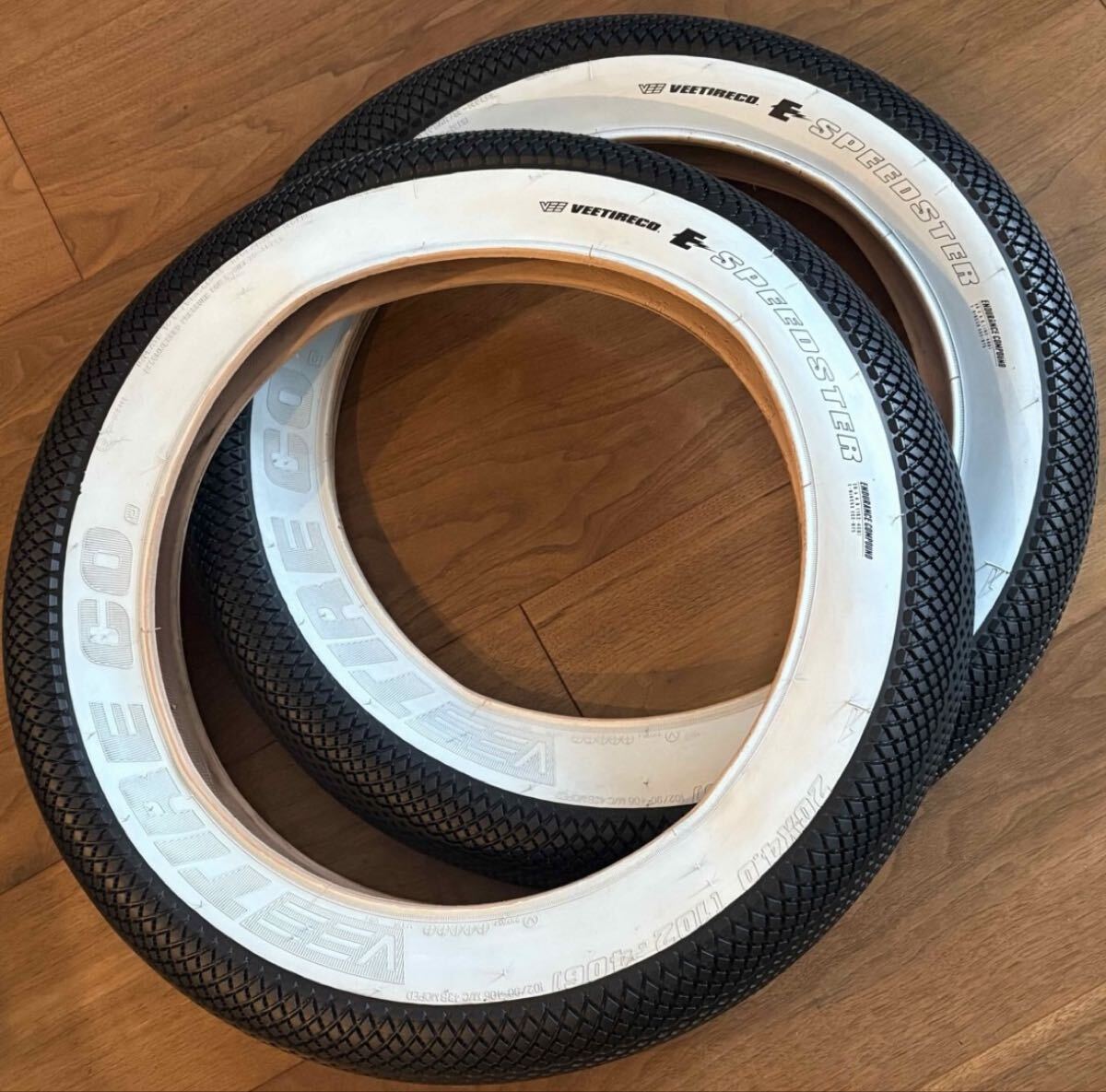 VEE Tire Speedster 20×4.0 ホワイトウォール MATE等