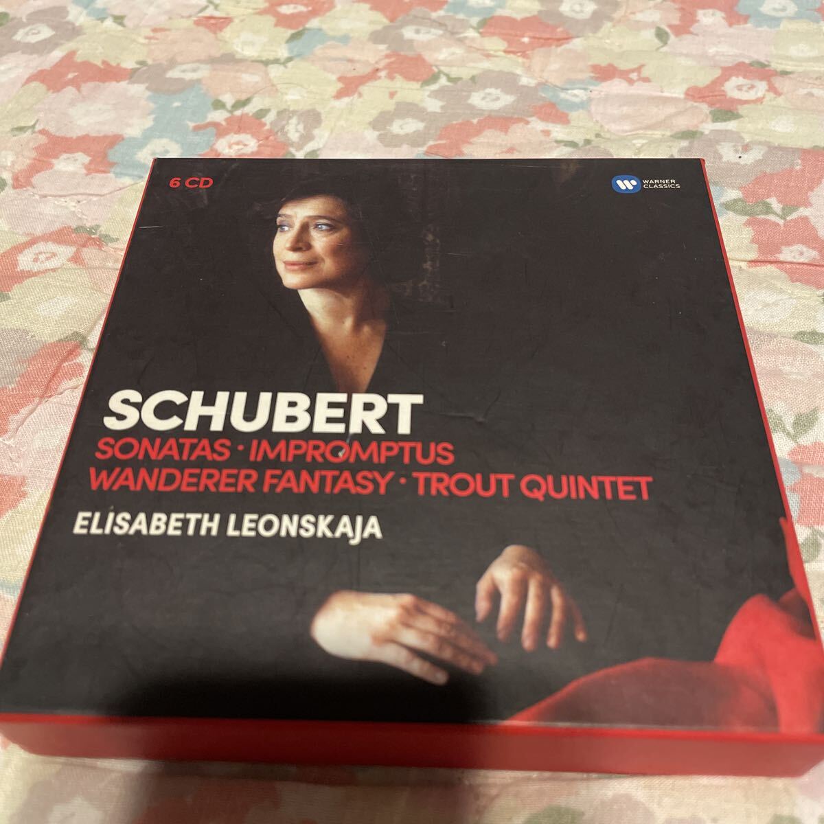 レオンスカヤ　SCHUBERT SONATAS IMPROMPTUS WANDERER FANTASY TROUT QUINTET 6CD