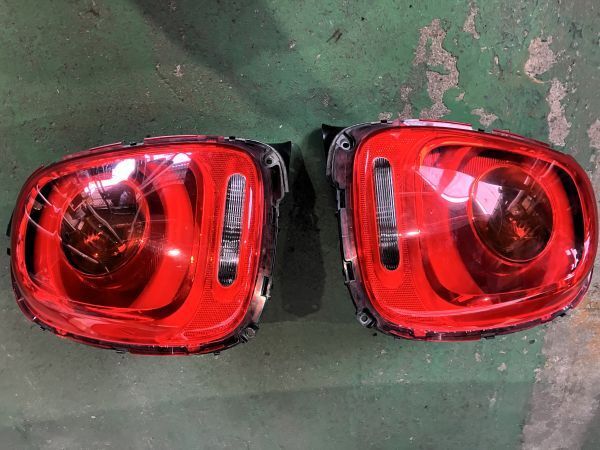 【割れ無し！】BMW MINI ミニ 純正 F56 ミニクーパー テールライト テールランプ レンズ 左右セット 左右 7297413-13 7297414-13