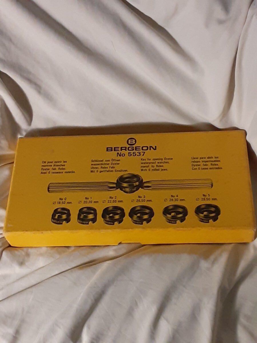 ROLEX ロレックス BERGEON No5537 裏蓋オープナー