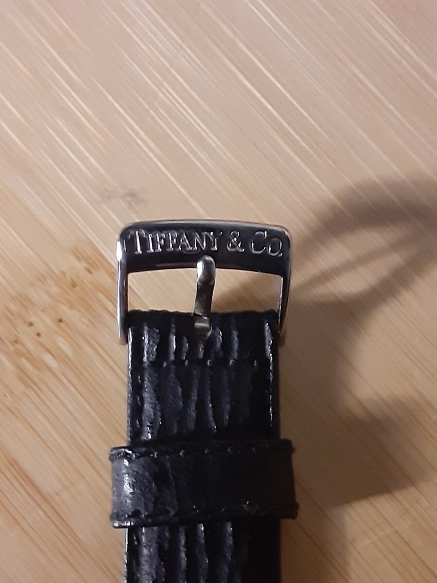 《デッドストック》TIFFANY ティファニー 腕時計ベルト シャークスキン 18mm