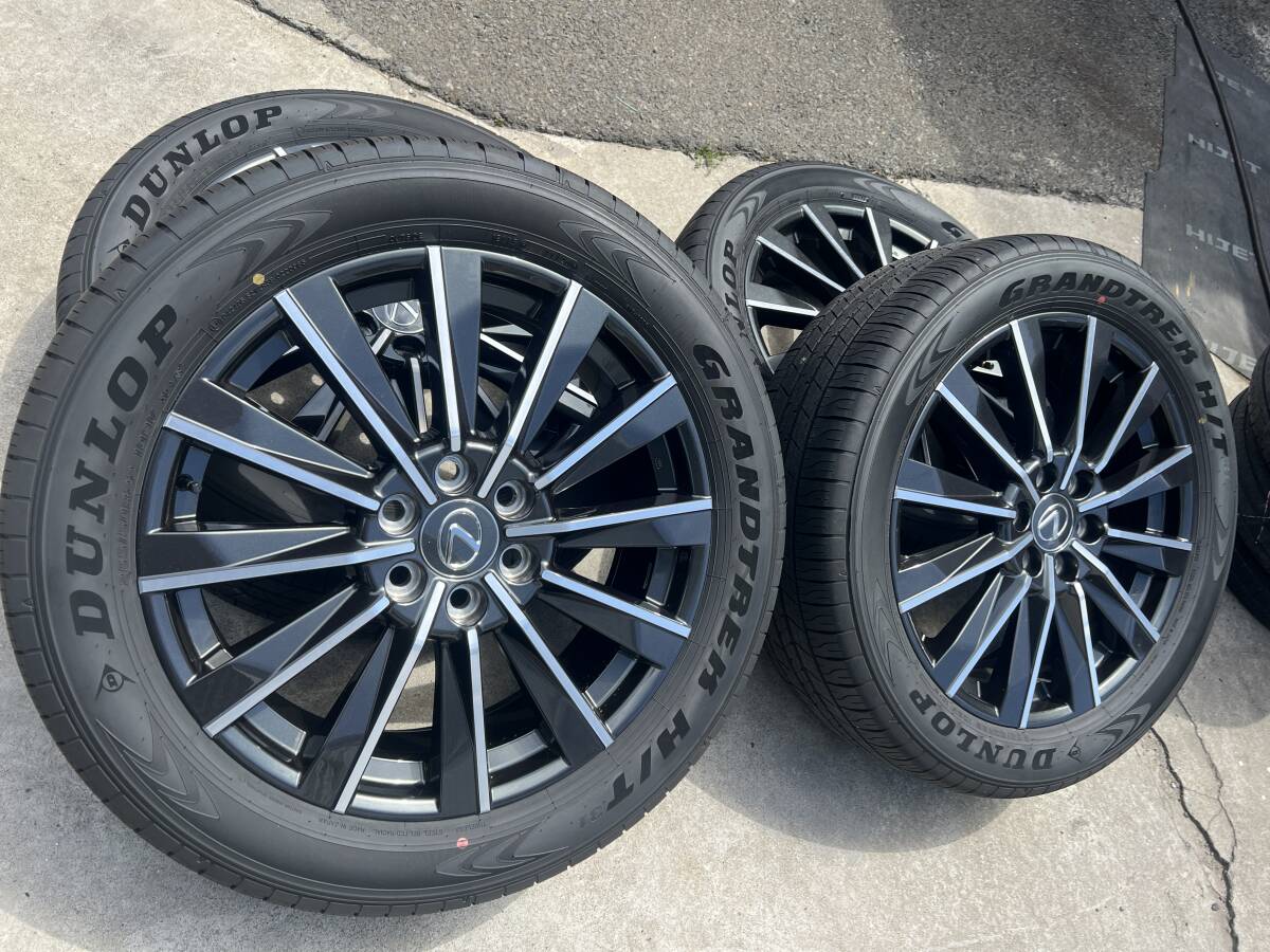 2026年　LEXUS　 レクサス　GX550 バージョンL 純正22インチ　新車外し　4本　ホイールタイヤセット　