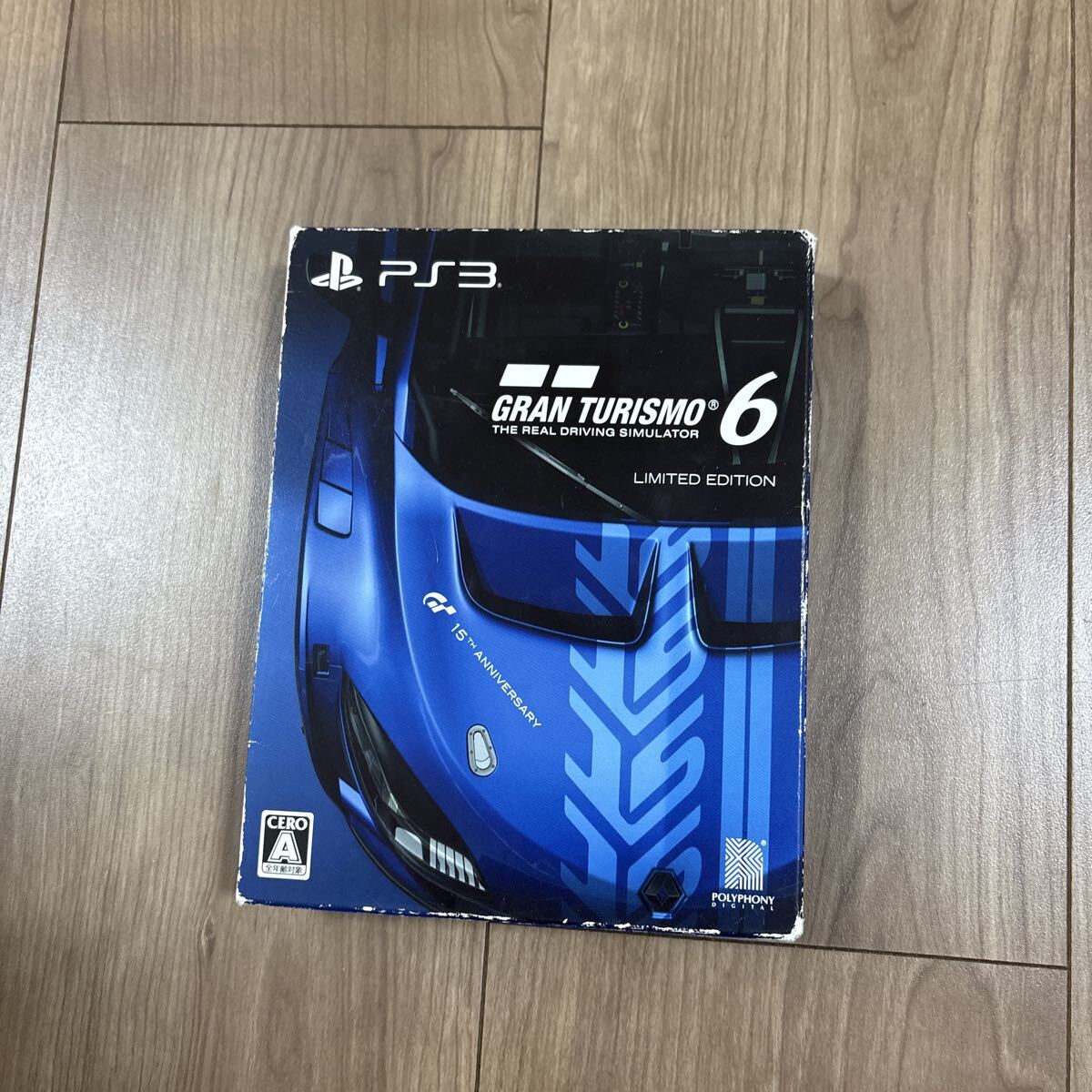 PS3 グランツーリスモ6 15周年アニバーサリーボックス LIMITED EDITION