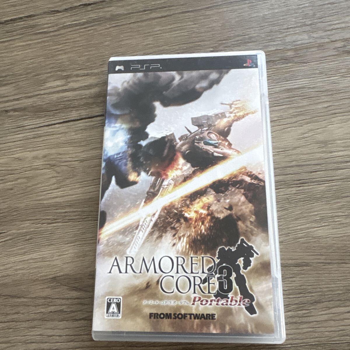 PSP ARMORED CORE 3 Portable アーマード・コア3 ポータブル