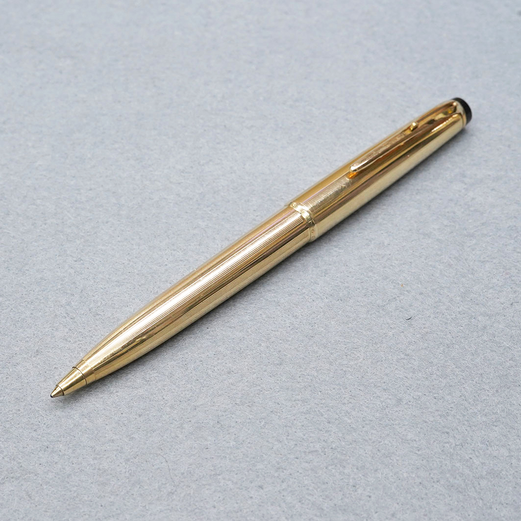 【07】Montblanc モンブラン　ボールペン　金　No.88　レバー式