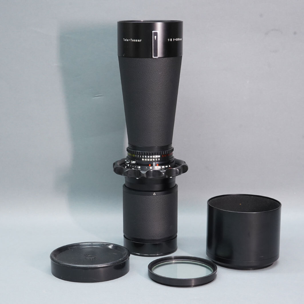 【68】HASSELBLAD ハッセルブラッド　ツァイス　テレテッサー　500mm　F8　メートル表示　動作未確認