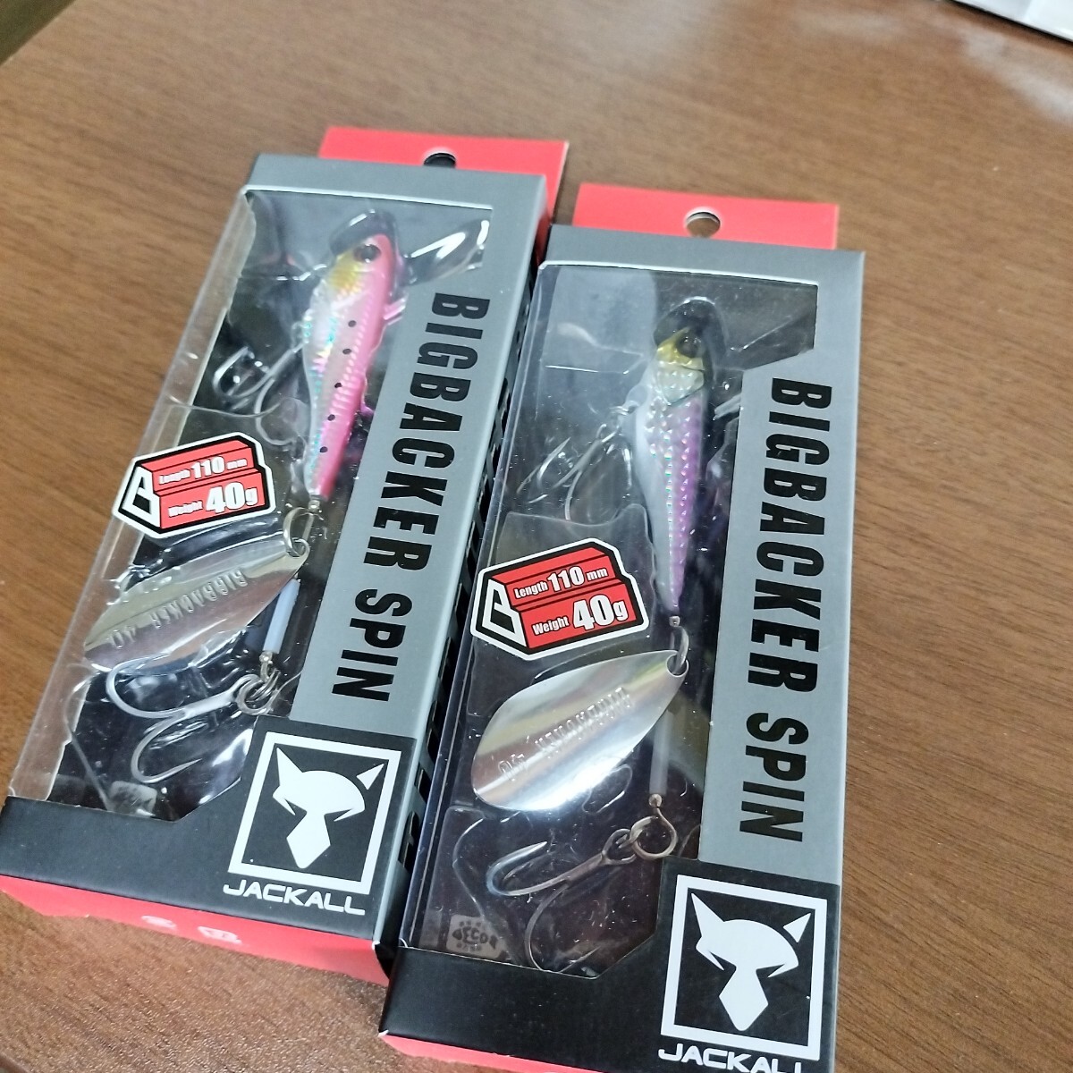 1 ジャッカル ビッグバッカースピン　セット