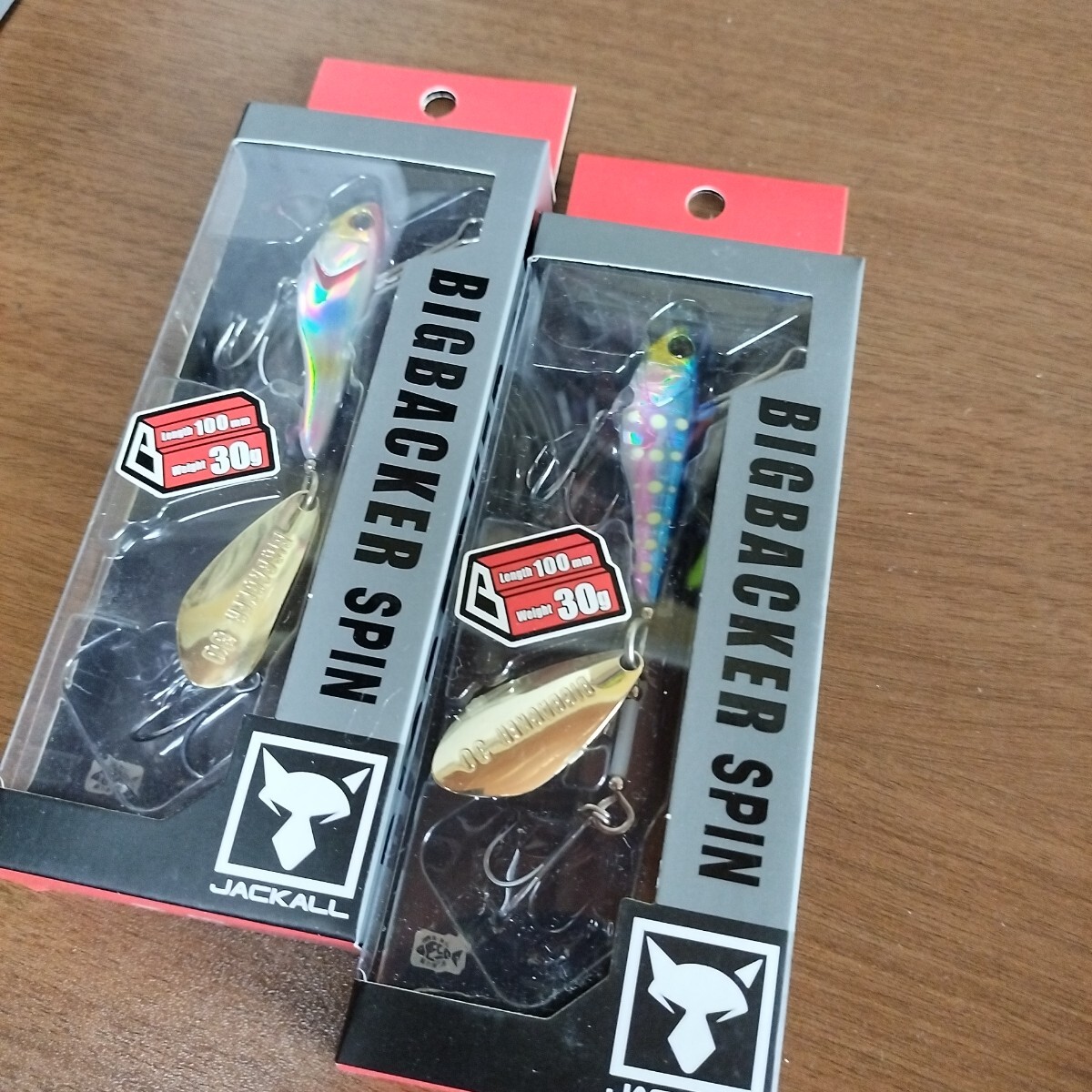 2 ジャッカル ビッグバッカースピン　セット