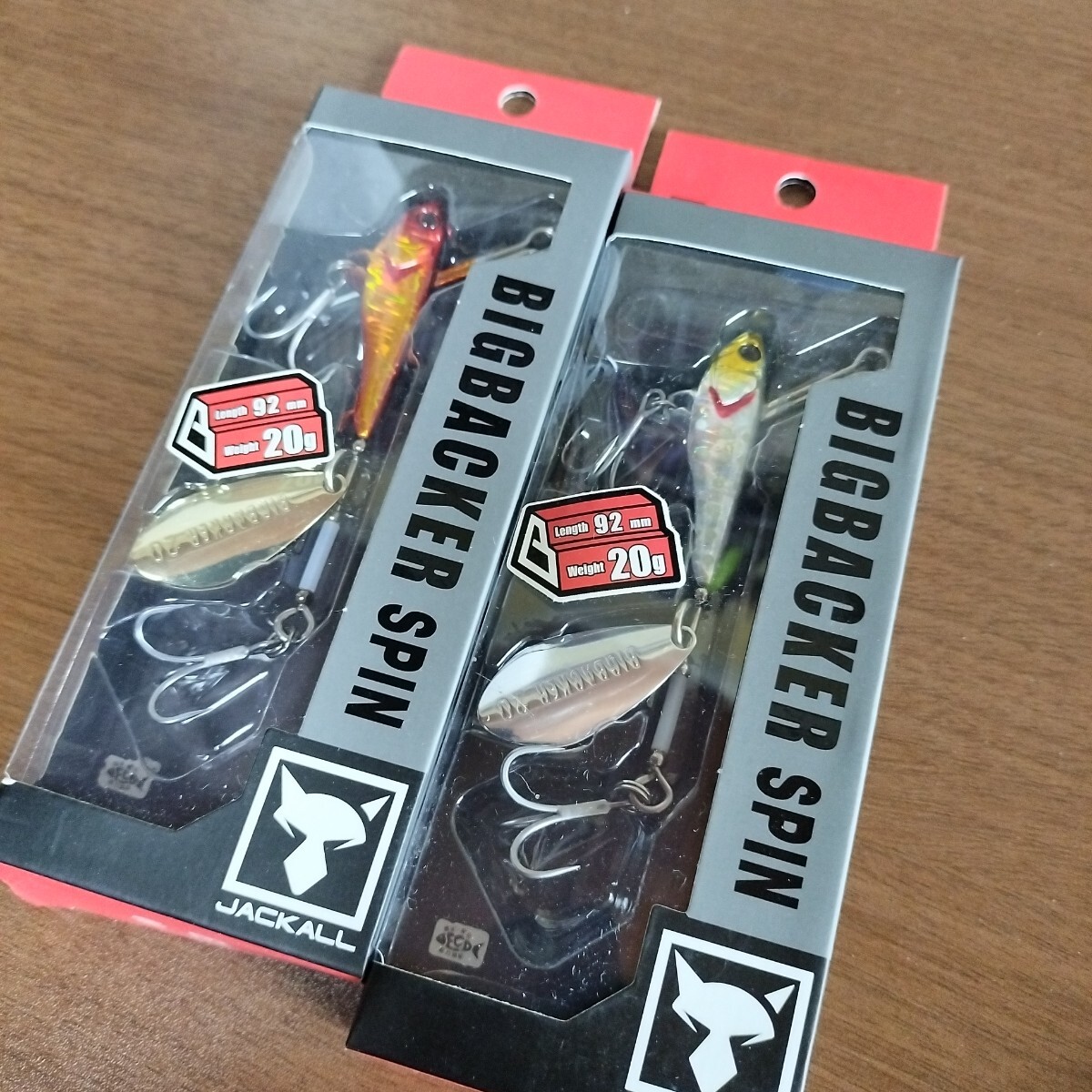 3 ジャッカル ビッグバッカースピン　セット