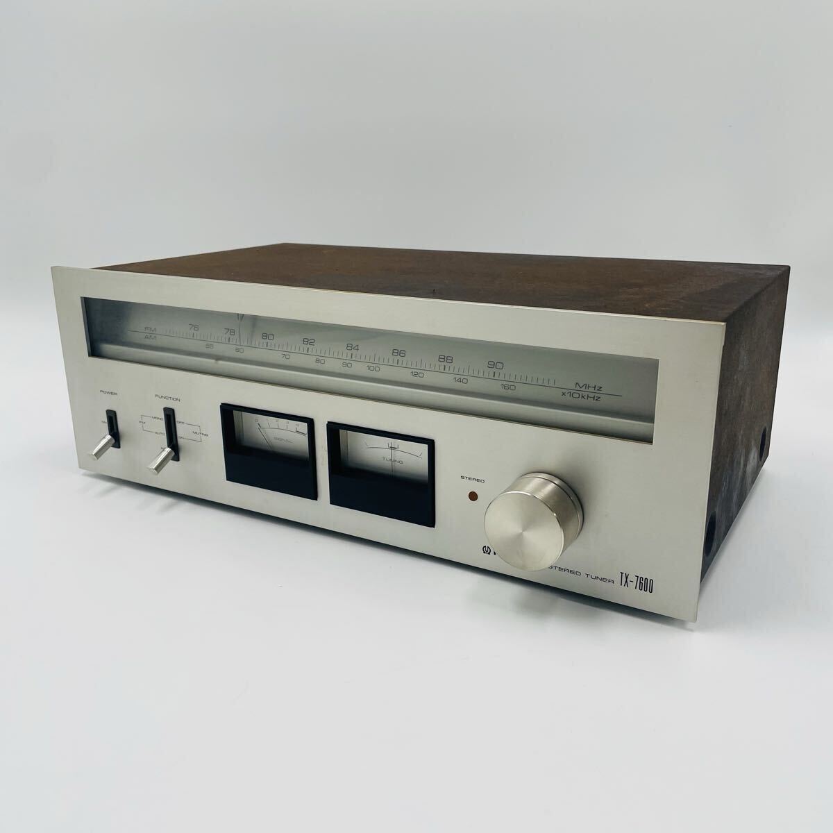nSW0054 清掃済 通電OK 動作未確認 現状品 PIONEER パイオニア STEREO TUNER ステレオチューナー TX-7600 オーディオ機器 チューナー