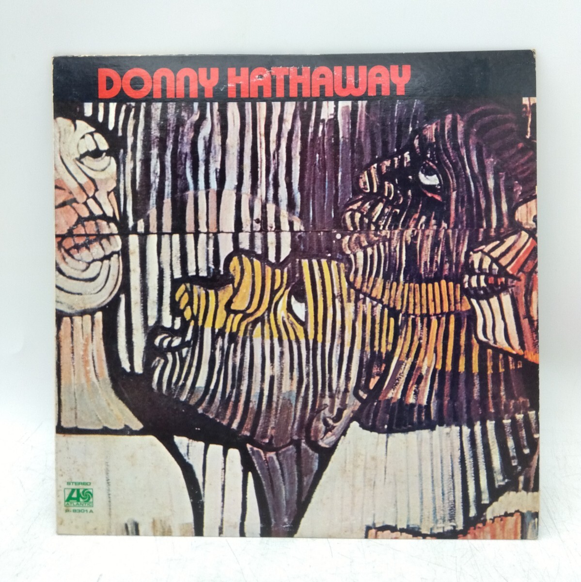 【保管品】Donny Hathaway / Donny Hathaway LP ライナー付き 名盤 カバー曲 ATLANTIC P-8301A 70年代 ソウル R&B ジャズ ポップス DM0416O