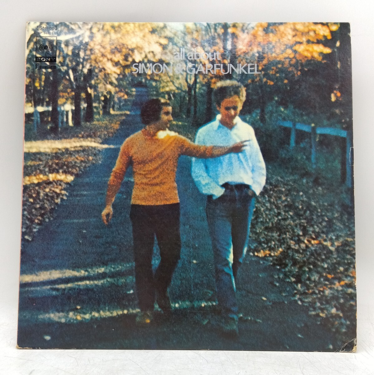 【保管品】サイモンとガーファンクル(all about SIMON＆GARFUNKEL) CBS/2LP/SONP50416-7 ベスト盤 ライナー付き フォーク ロック DM0528O