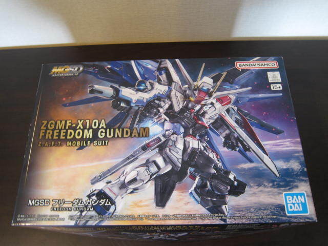 新品　MGSD フリーダムガンダム ZGMF-X10A 機動戦士ガンダムSEED