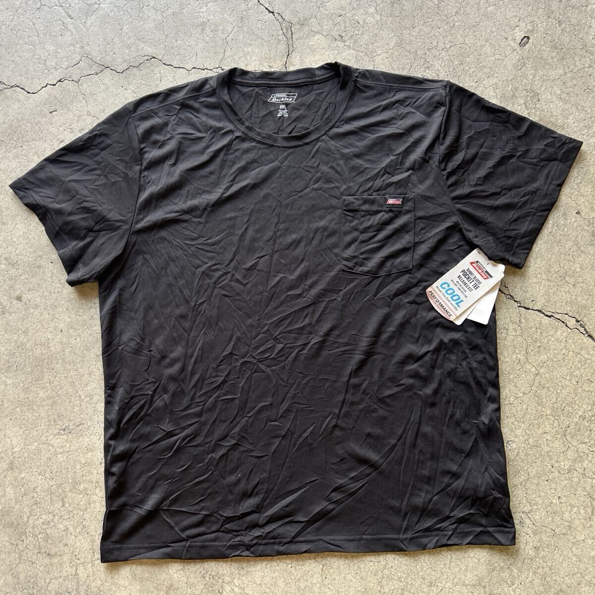 DICKIES ディッキーズ デッドストック メンズ 2XL 大きいサイズ ポケットTシャツ COOL PERFORMANCE 半袖 us古着 古着 卸売 アメカジ 