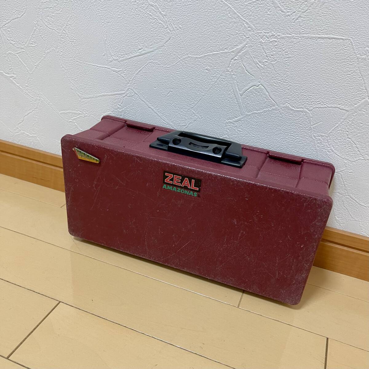 ZEAL ズイール チマチマ アマゾンボックス 1996 両開き タックルボックス ケース 柏木 S.カシワギ Kashiwagi