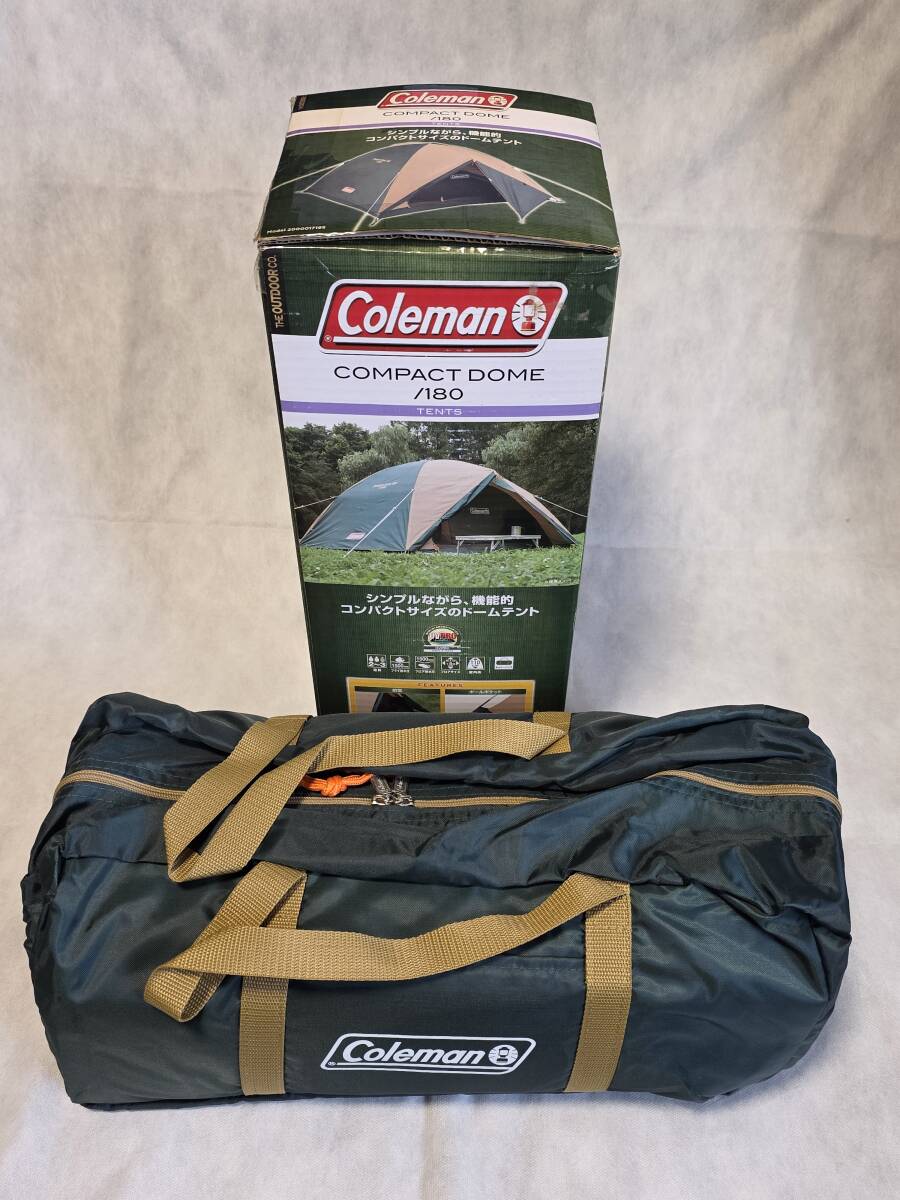 【未使用】コールマン コンパクトドーム180 テント 1-2人用 2000017195 Coleman