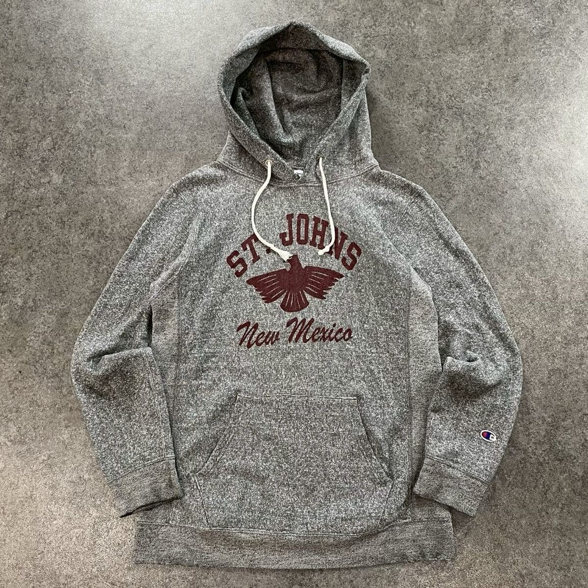 Champion Reverse Weave St. Johns チャンピオン リバースウィーブ トリコタグ スウェット パーカー フーディー グレー メンズ L C8-A120