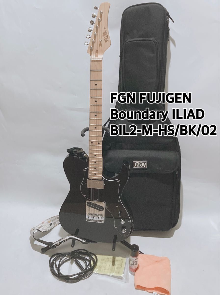 FGN FUJIGEN フジゲン Boundary ILIAD BIL2-M-HS/BK/02 テレキャスター エレキギター