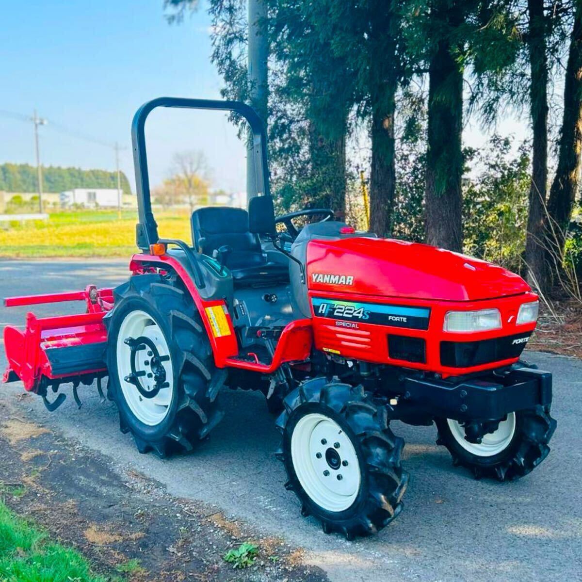 ■■ AF 224 ヤンマー トラクターAF 224S SPECIAL ■24馬力■491時間■4WD■倍速■パワステ■バックアップ■パンパー■■