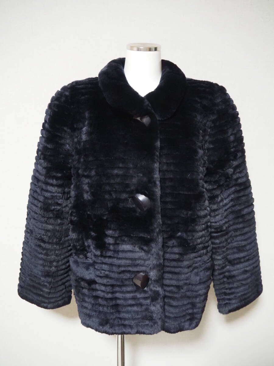 ■ヌートリア■ショートコート■着丈58㎝■レアカラー■レアデザイン■