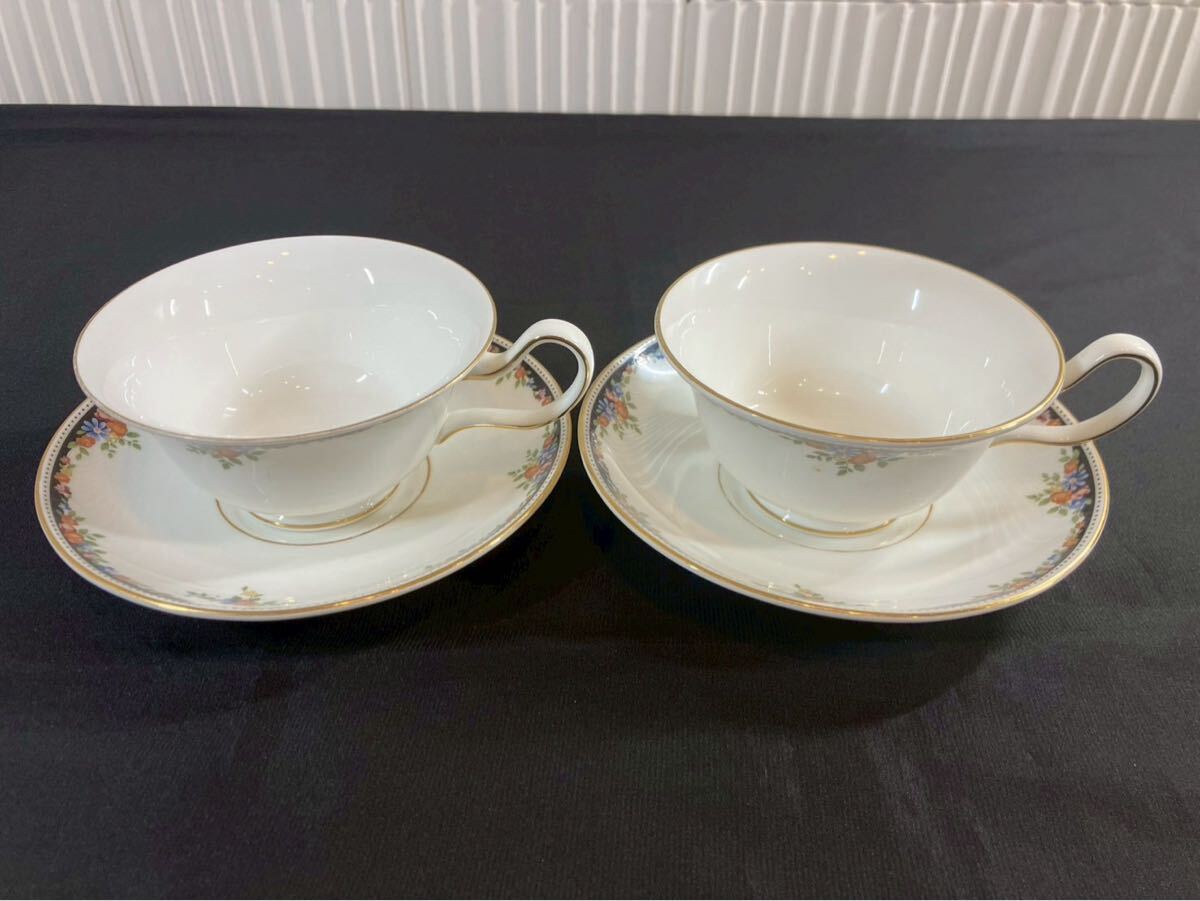 世小1404再 WEDGWOOD ウェッジウッド カップ＆ソーサー 2客 オズボーン ボーンチャイナ