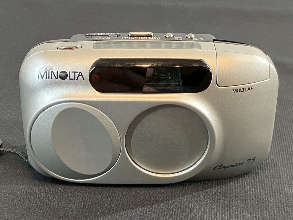 世本1603 MINOLTA ミノルタ Capios75 コンパクト フィルムカメラ