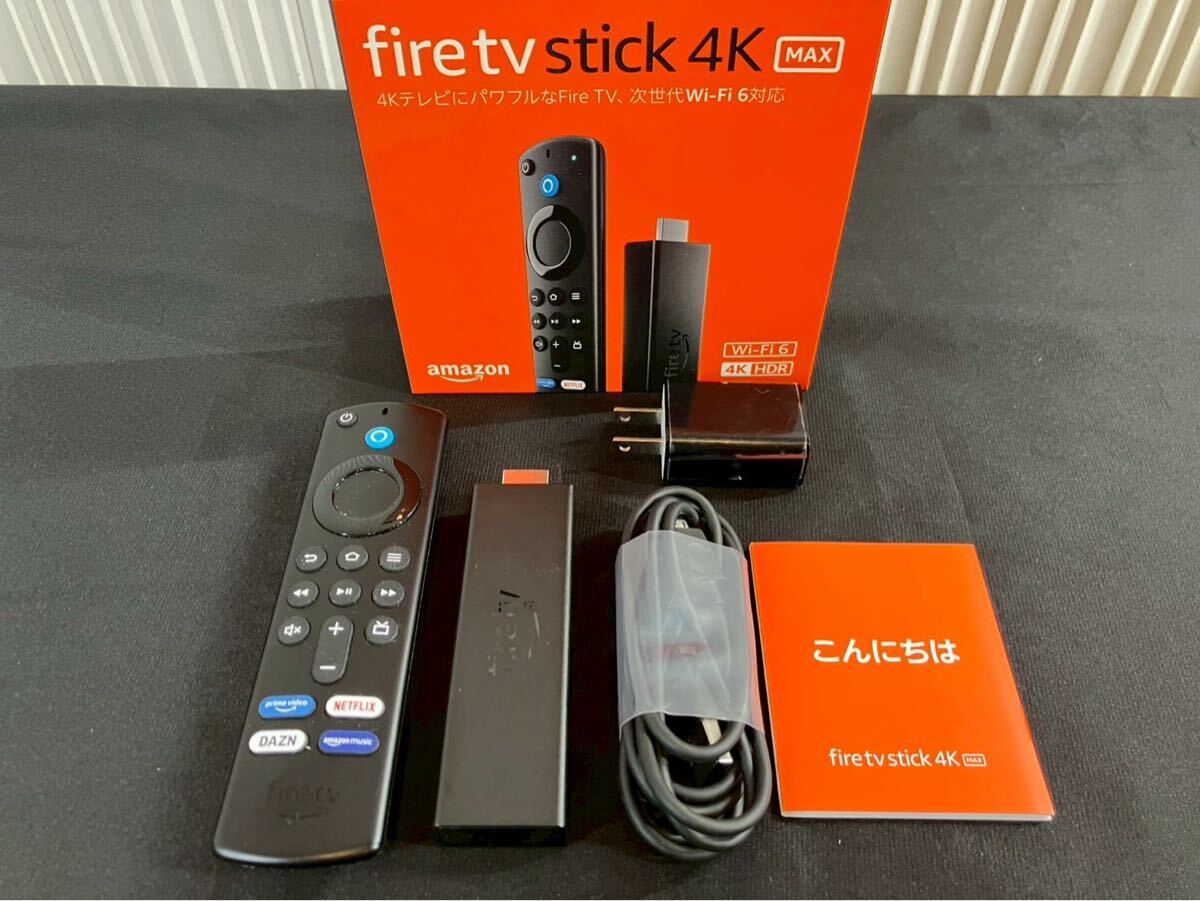 世本1605 Amazon Fire TV Stick 4K MAX 現状品 アマゾン