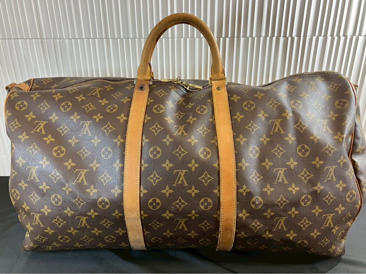 世本1614 ルイヴィトン モノグラム キーポル60 ボストンバッグ 現状品 LOUIS VUITTON