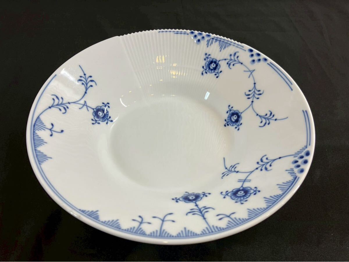 不中1604 ロイヤル コペンハーゲン ブルーエレメンツ ディナープレート 直径約25㎝ ROYAL COPENHAGEN