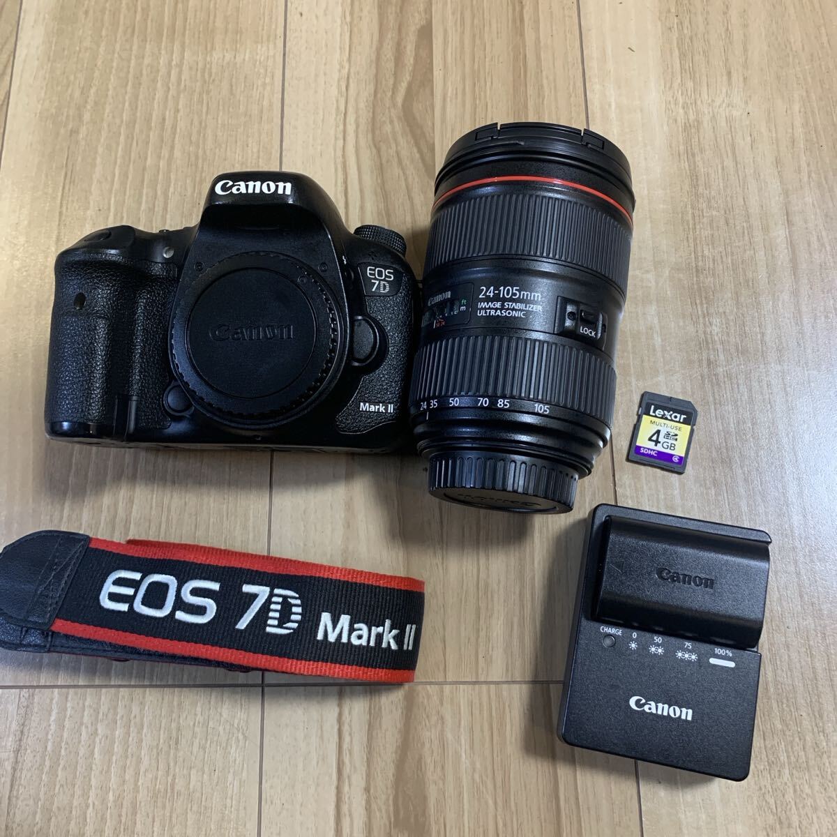 デジタル一眼レフカメラ Canon EOS 7D MarkⅡ/Canon EF 24-105mm f/4L IS II USM