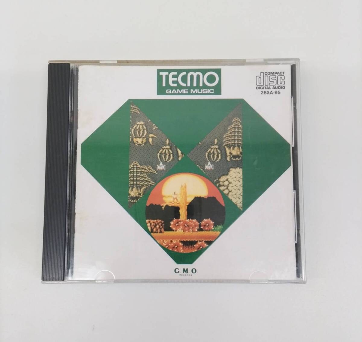 27)CD テクモ・ゲーム・ミュージック : TECMO GAME MUSIC / アーケードゲーム / ファミコンゲーム / オリジナル音源 / 28XA-95
