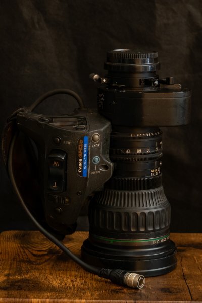 【中古・入荷】Canon　放送用レンズ　HJ17ex7.7B WRSE 17倍7.7ミリ　並品