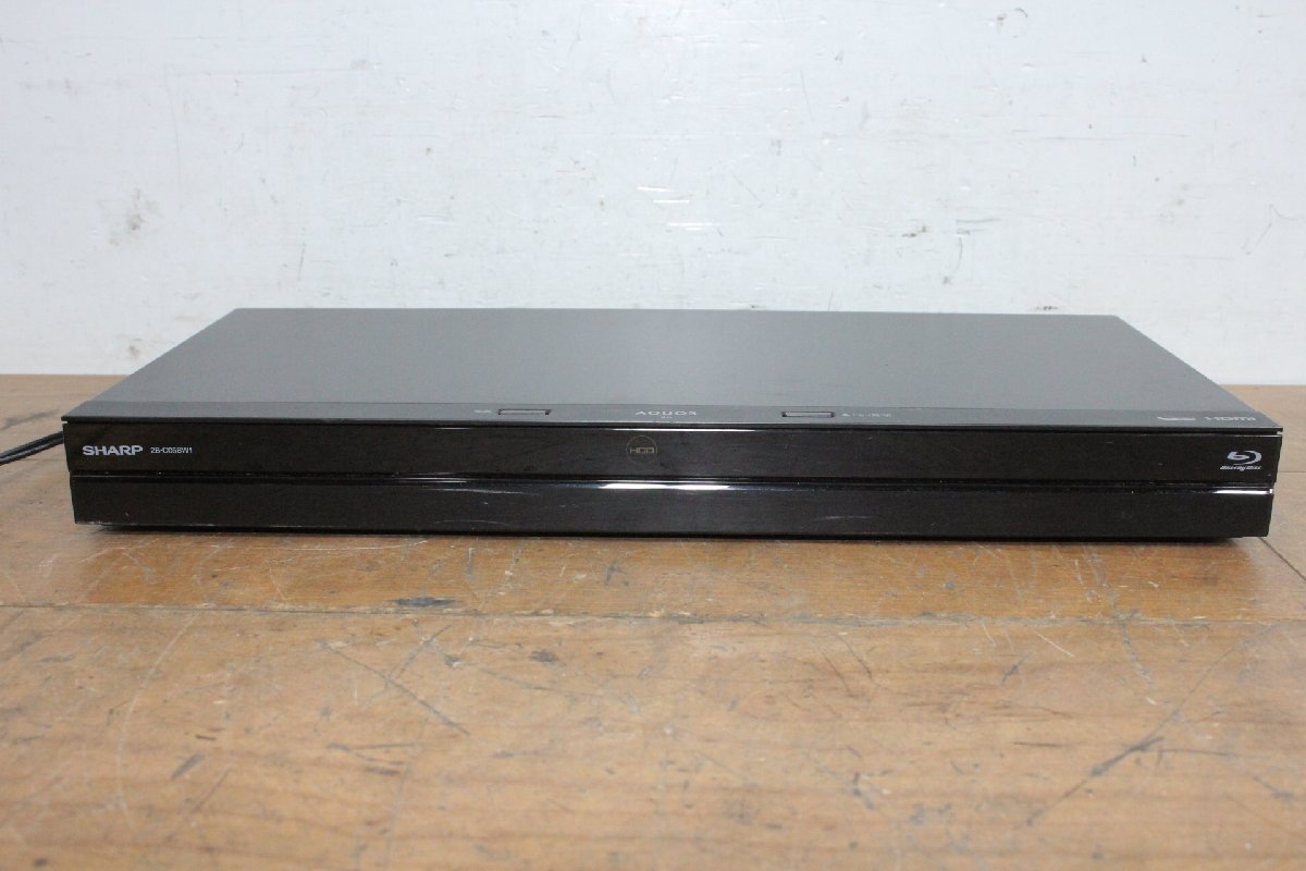 ☆【2H0508-13】 SHARP シャープ ブルーレイディスクレコーダー 2B-C05BW1 2020年 100V ジャンク