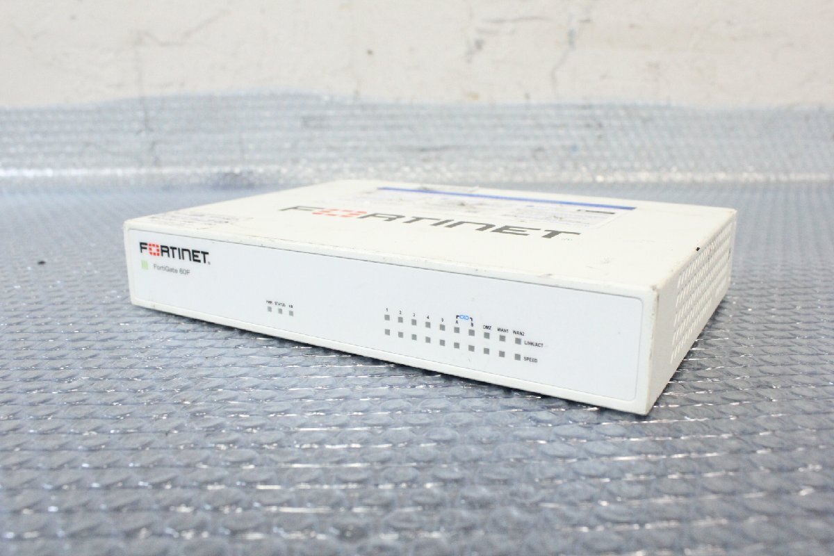 ☆【1F0508-27】 FORTINET フォーティネット FG-60F 次世代ファイアウォール ジャンク