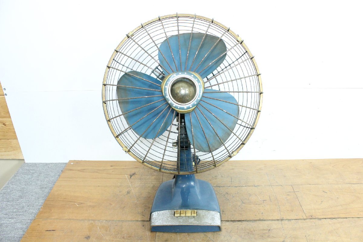☆【2W0513-3】 FUJI SILENT FAN 富士電機 扇風機 FKS 3061 100V 3枚羽 30cm ジャンク