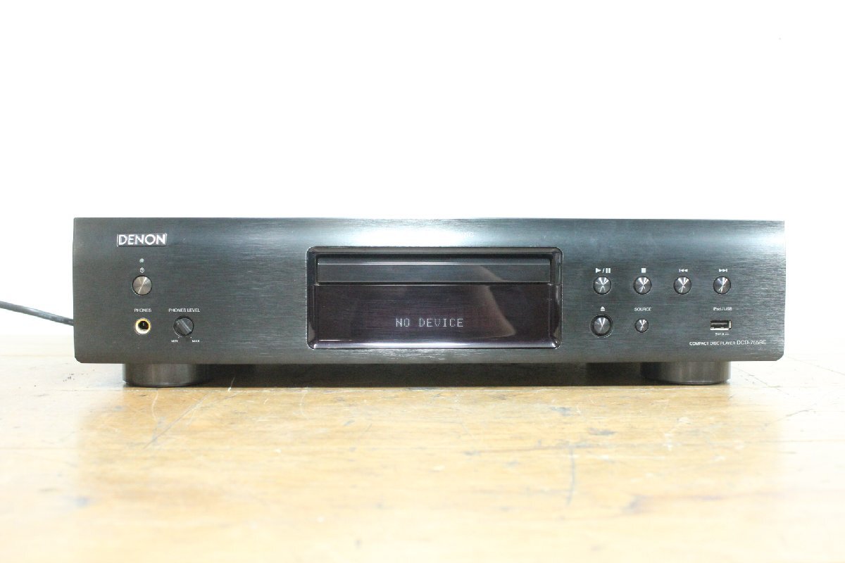 ☆【2H0519-12】 DENON デノン CDプレーヤー DCD-755RE 2015年製 100V CDデッキ ジャンク