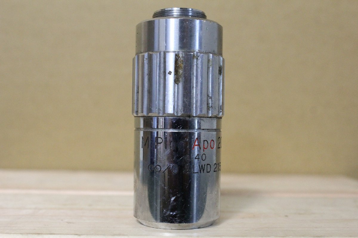 ☆【1W0515-16】 Mitutoyo？ ミツトヨ？ 顕微鏡用対物レンズ M Plan Apo 20 ジャンク
