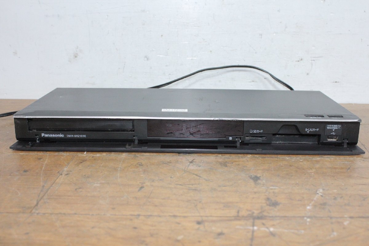 ☆【2F0513-13】 Panasonic パナソニック ブルーレイディスクレコーダー DMR-BRZ1010 2016年 100V ジャンク