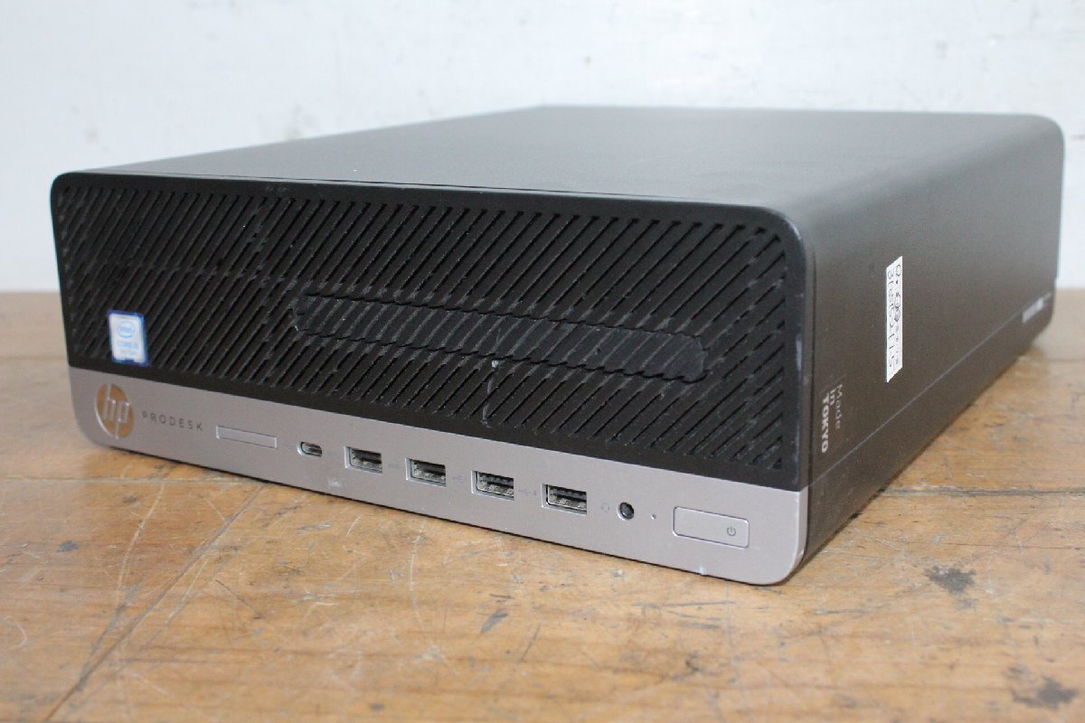 ☆【3F0515-21】 HP デスクトップパソコン HP ProDesk 600 G5 SFF 100V INTEL CORE i5-9500 @3.00GHz 8GB HDDなし ジャンク