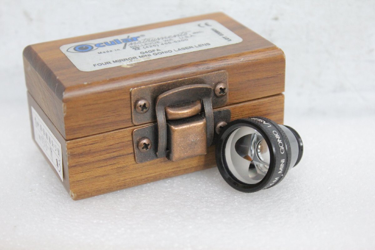 ☆【1W0513-19】 OCULAR レーザーレンズ ⑥ 4-M MINI GONIO LASER USA