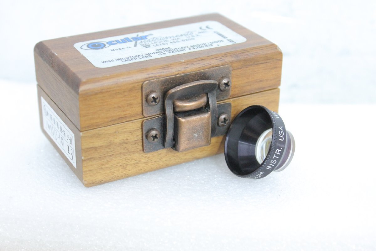 ☆【1W0513-18】 OCULAR レーザーレンズ ⑦ WISE IRID-SPHINCT LENS