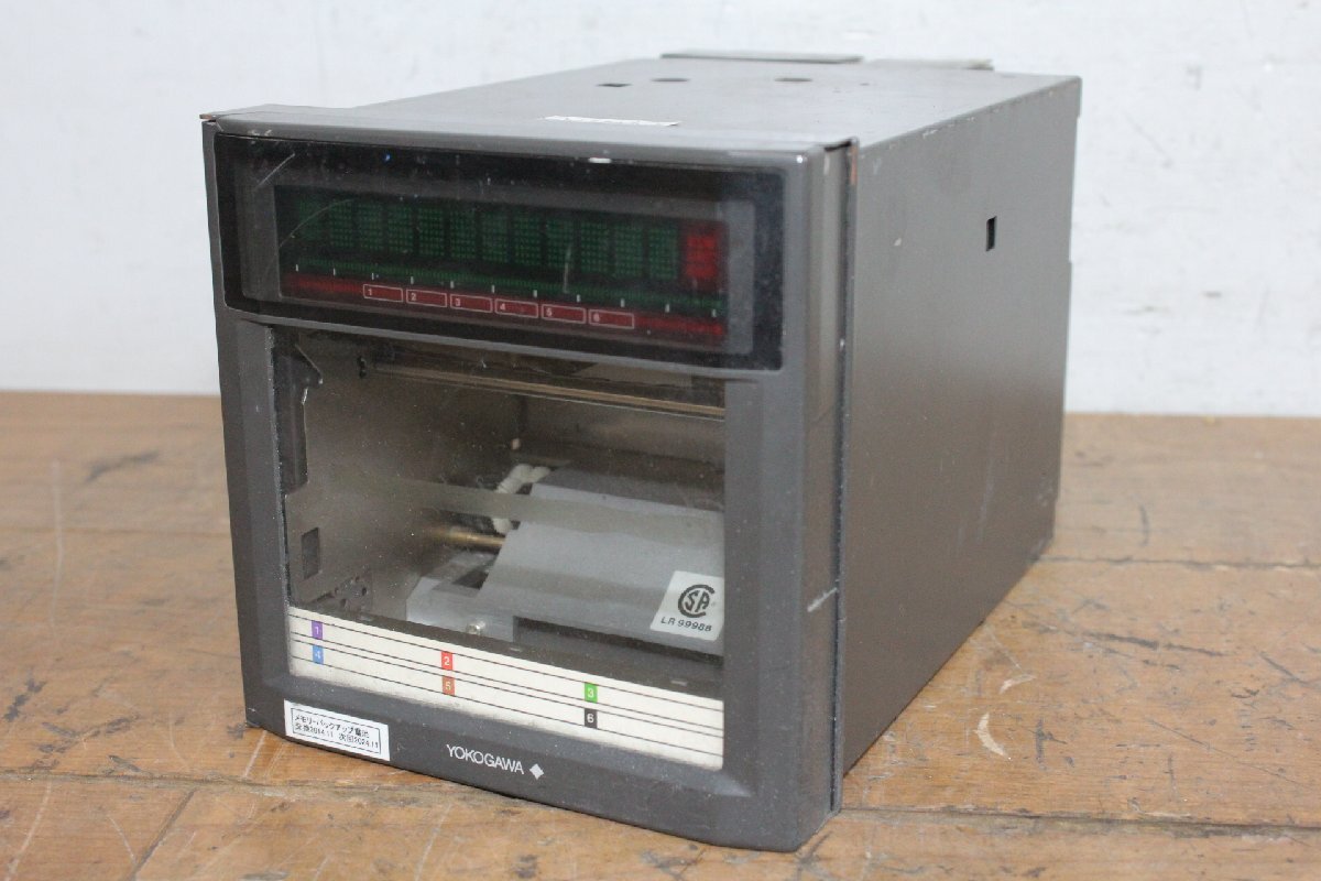 ☆【2F0519-11】 YOKOGAWA 横河電機 チャートレコーダー UR1000 ? データロガー ジャンク