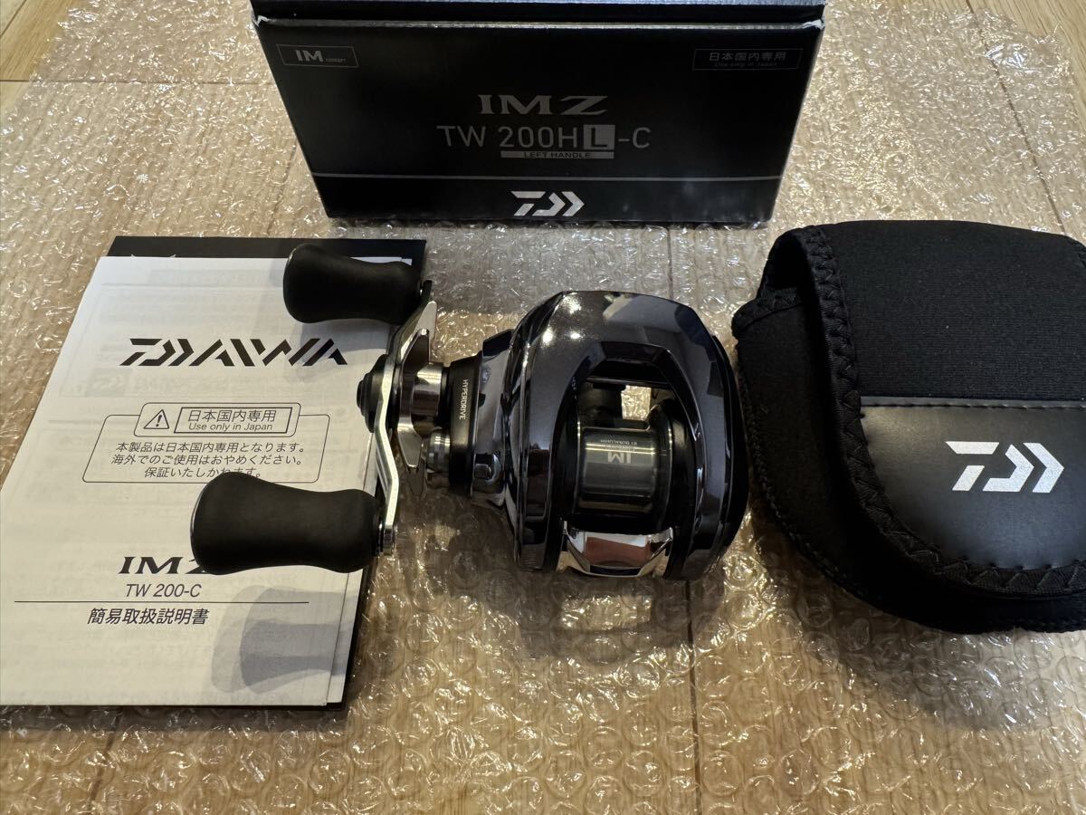 DAIWA ダイワ IMZ TW 200HLC 左ハンドル 美品 付属品完備 ベイトリール