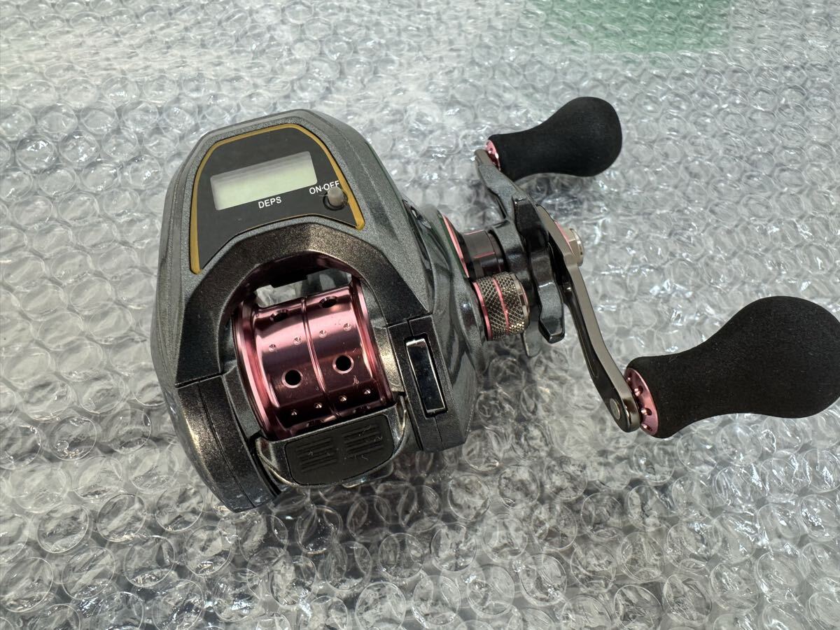 DAIWA 紅牙X IC コウガX IC 美品 1回使用のみ　カウンター付き タイラバ リール　 右ハンドル タイラバ ダイワ